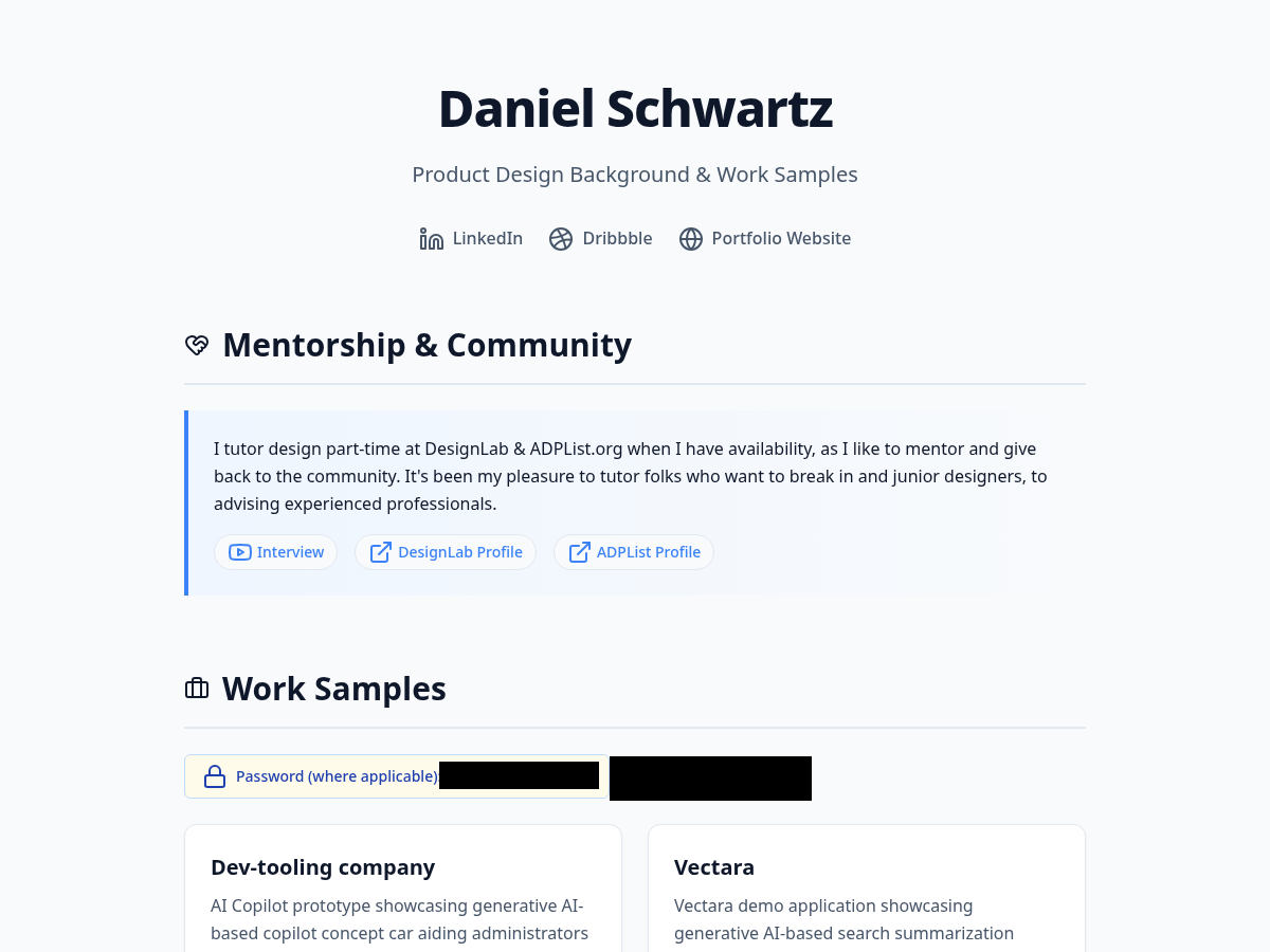 Version 1 Snapshot
